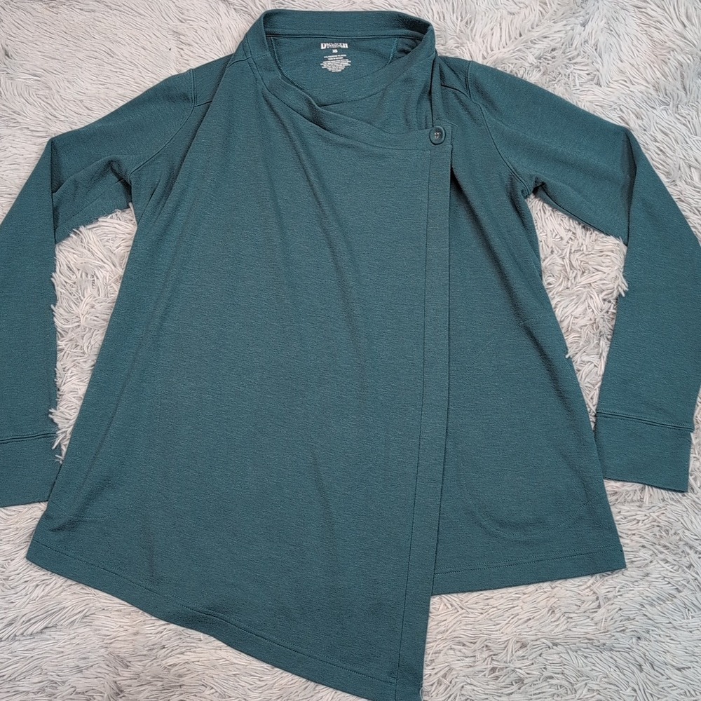 Duluth Trading Co. Sweater Womens XS Wool Blend Soft Cozy Comfort Casual Career